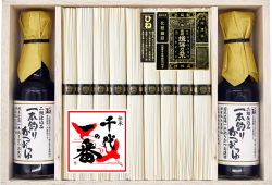 揖保乃糸特級ひね・千代の一番つゆ詰合せUO-50C