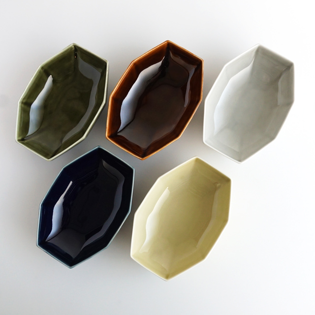 長角八角小鉢 金善製陶所 金善窯 有田焼