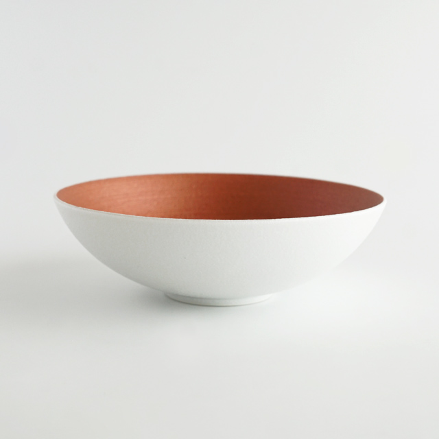 多用鉢　スノー雲赤