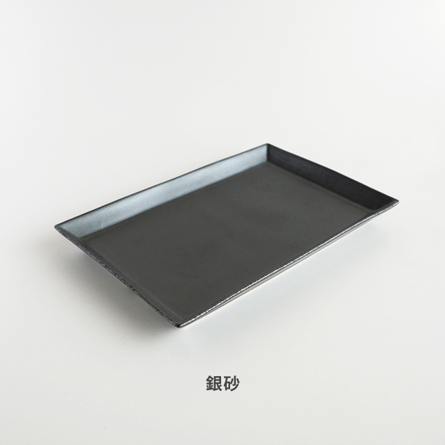 リム長角プレート 22.5cm 金善製陶所