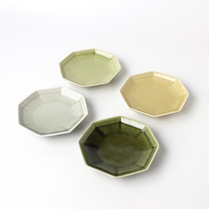 小皿 八角 金善製陶所 金善窯 有田焼