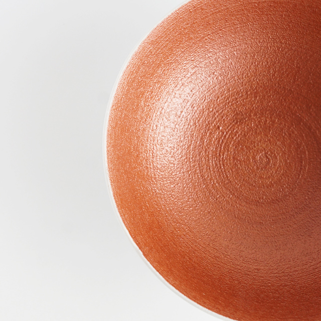 多用鉢　スノー雲赤