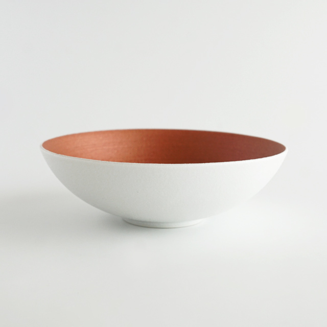 多用鉢　スノー雲赤