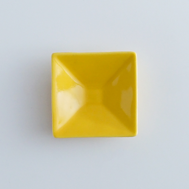 反正角豆皿 イエロー