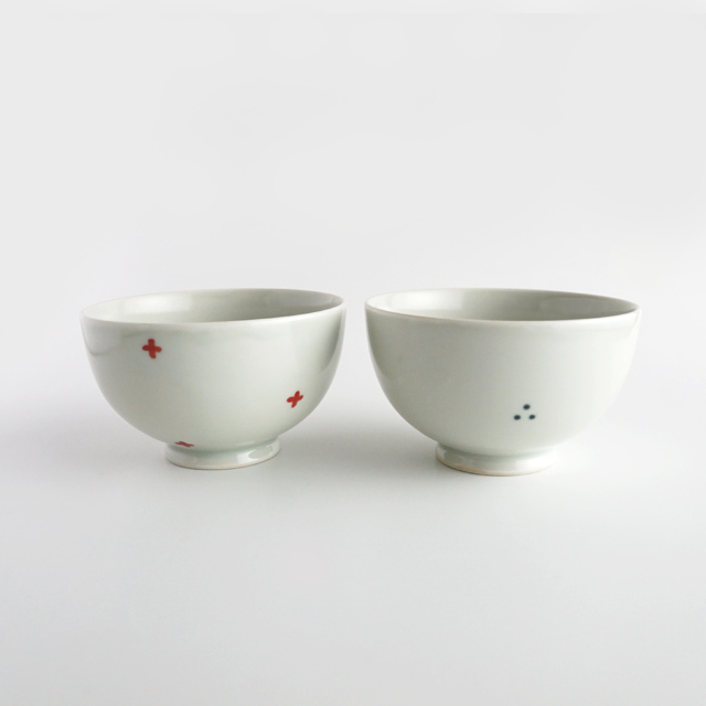 高台ボウル碗(反り高台) [2絵柄]