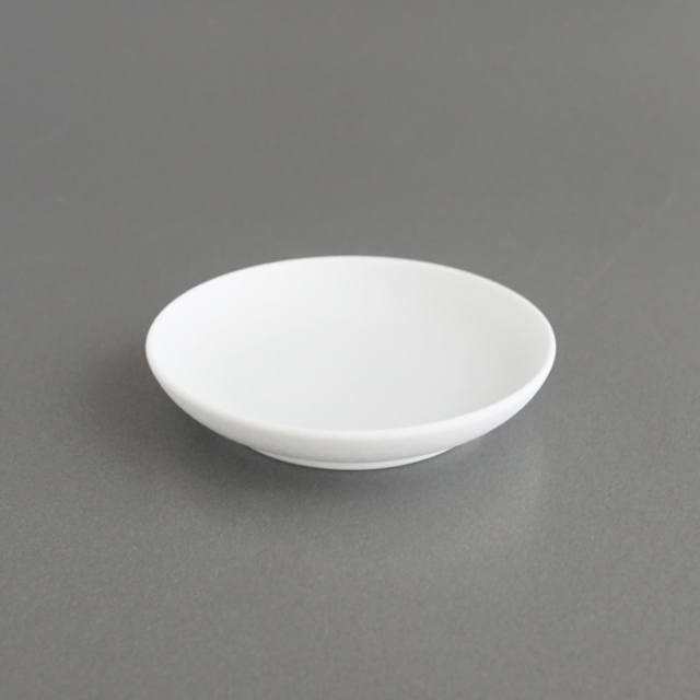 10cmフラット皿 スノー