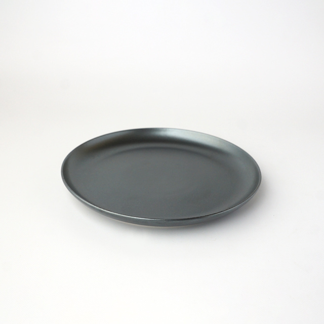 フラット皿 銀砂 3サイズ (15cm-23.5cm)