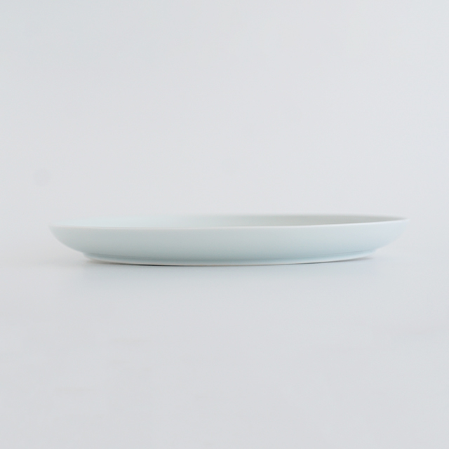 19cmフラット二重高台皿 花琳