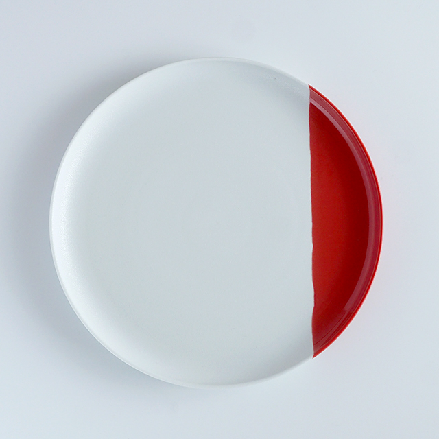 和食器通販　有田焼　窯元　金善窯　丸皿　楕円皿　プレート　菊割　花型　│株式会社金善製陶所