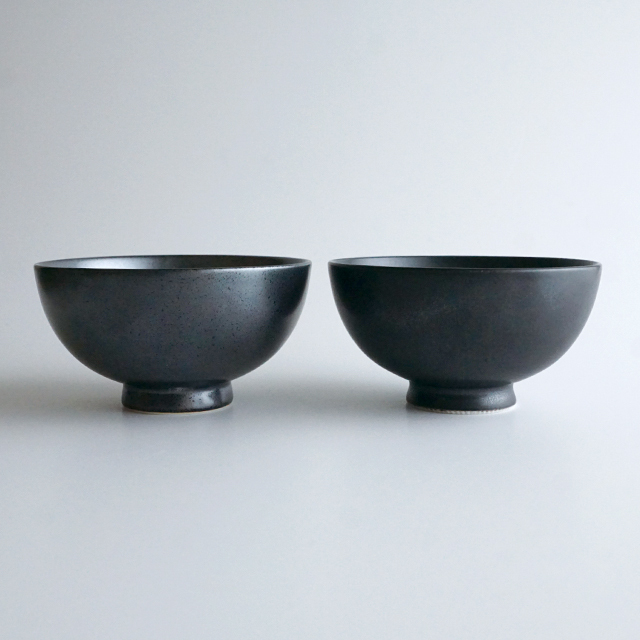 未使用 有田焼 飯碗2個 元箱なし ◯◯ 飯碗11cm(小) (2色）