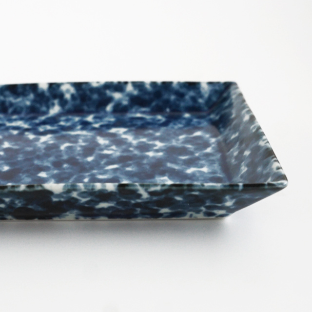 28cmリム長角プレート 金善製陶所 金善窯