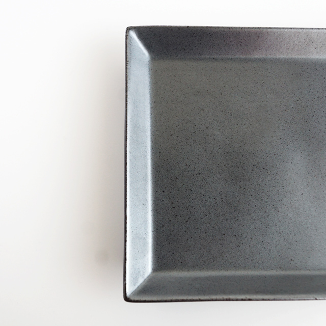 リム長角プレート 22.5cm 金善製陶所