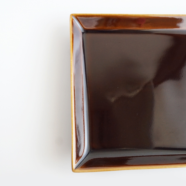 リム長角プレート 22.5cm 金善製陶所