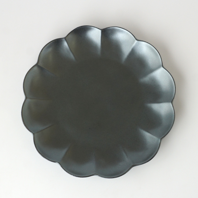 菊割皿 23cm 金善窯 金善製陶所 有田焼
