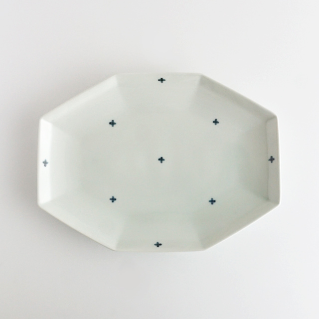 長八角皿 金善製陶所 金善窯 有田焼