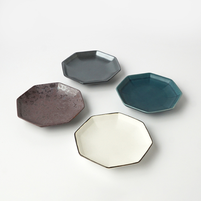小皿 八角 金善製陶所 金善窯 有田焼
