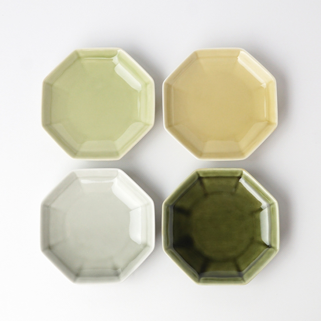 小皿 八角 金善製陶所 金善窯 有田焼