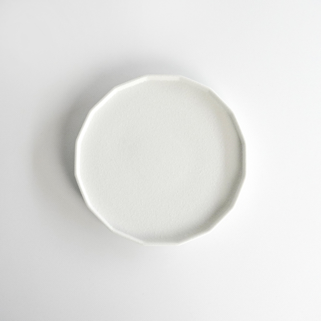 十六角プレート スノー【3サイズ】（15.5cm-23.5cm）