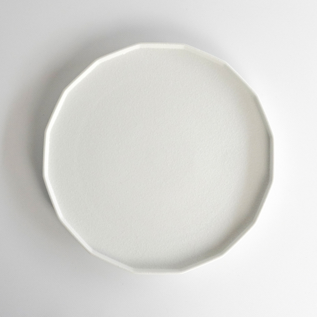 十六角プレート スノー【3サイズ】（15.5cm-23.5cm）