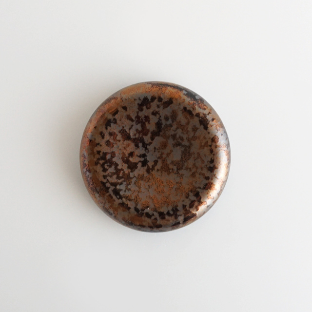 サークルプレート ウロコ銅散 10cm