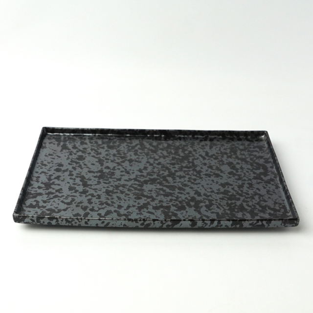 立渕長角皿27.5cm ウロコ