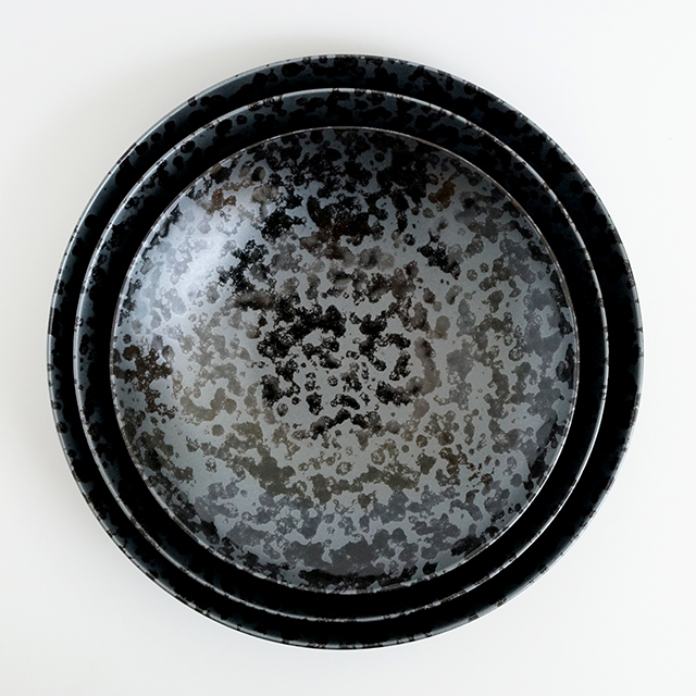 有田焼　業務用食器　Cast of Four　キャスト　金善窯　ボウル　Bowl　金善　スタイリッシュ　モダン　プラチナ　ゴールド