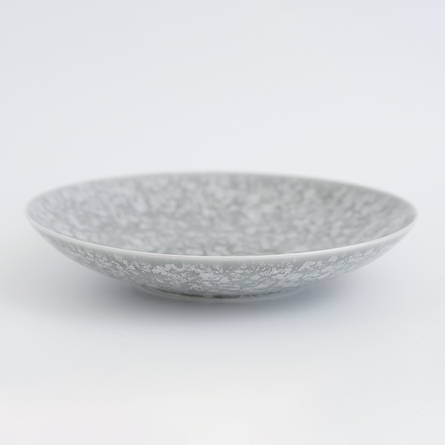 24cm平ボウル グレーうのふ