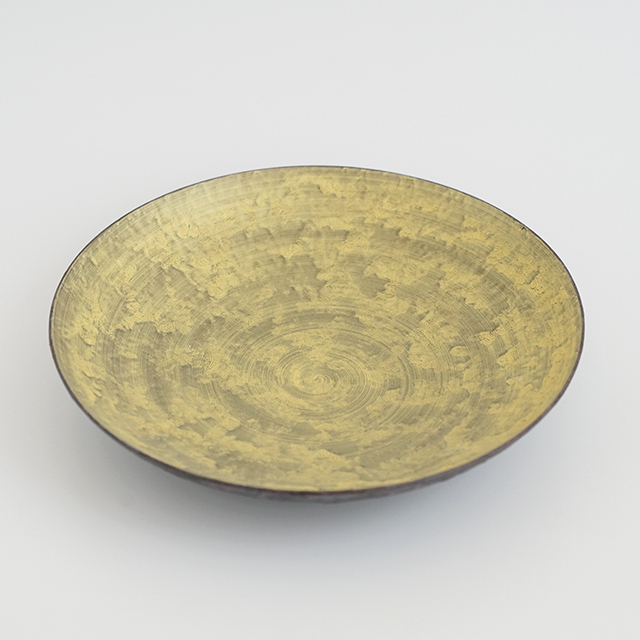 黒と金茶色のグラデーションボウル 洗面ボウル グラデーションガラス-16 B167｜おしゃれな洗面ボウル(洗面