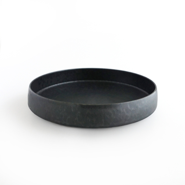 台形ボール 黒陶 [4サイズ] (8.5cm-21cm)