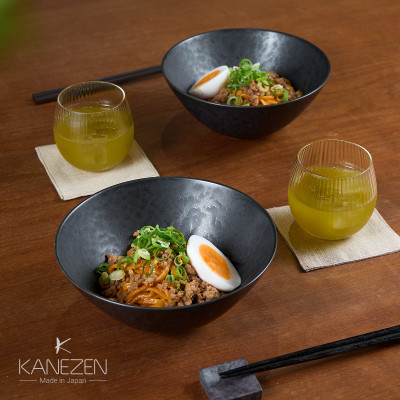 180クープボウル 黒陶/1枚