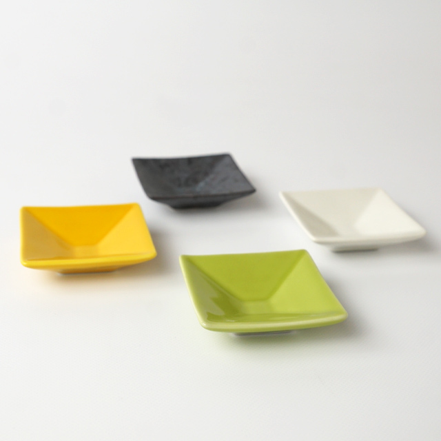 アウトレット] 反正角豆皿(4色)