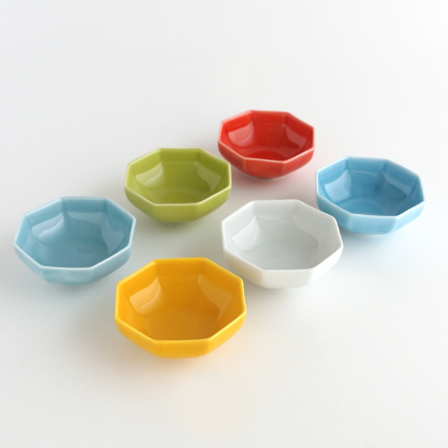 アウトレット］豆八角小鉢（6色）