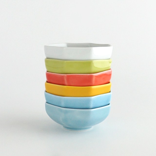 アウトレット］豆八角小鉢（6色）