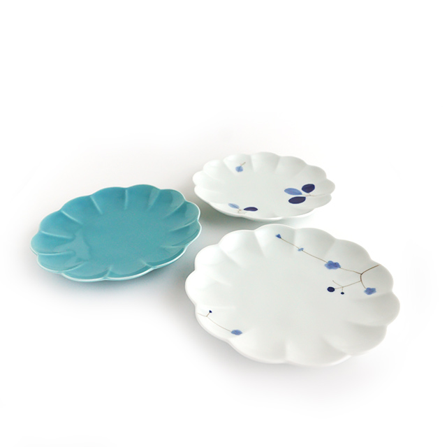 セール アウトレット 金善製陶所 菊 皿 プレート