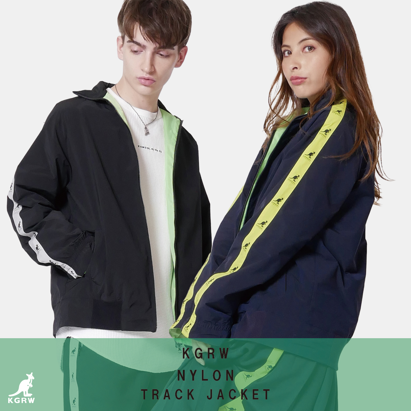 KANGOL REWARD ナイロントラックジャケット