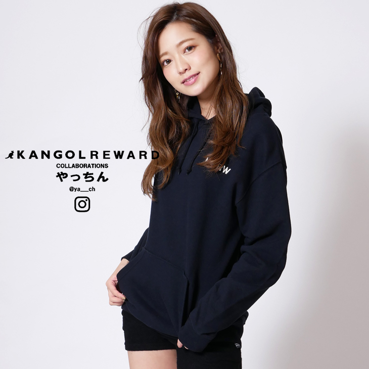 【完全受注生産】   やっちん×KANGOL REWARD インフルエンサーコラボパーカー