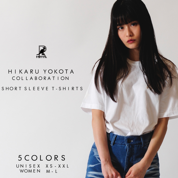 【完全受注生産  横田ひかる×KANGOL REWARDコラボアイテム】 「R」ロゴ半袖Tシャツ