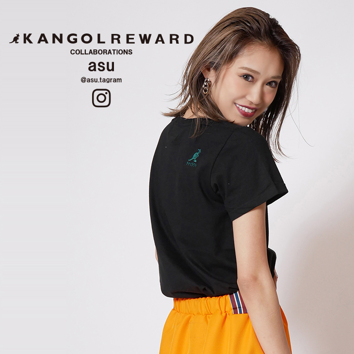 【完全受注生産】   ASU×KANGOL REWARD インフルエンサーコラボ半袖Tシャツ