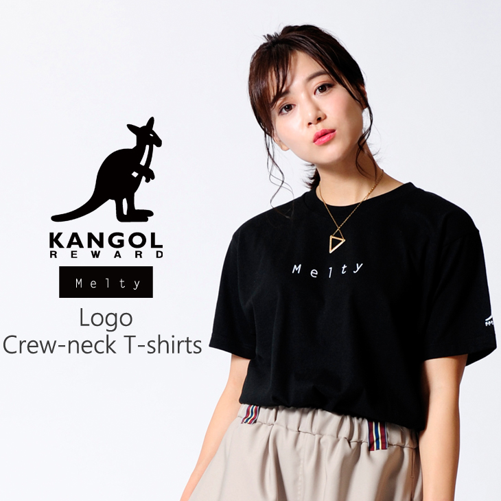 【完全受注生産】   Melty×KANGOL REWARD インフルエンサーコラボ半袖クルーネックTシャツ