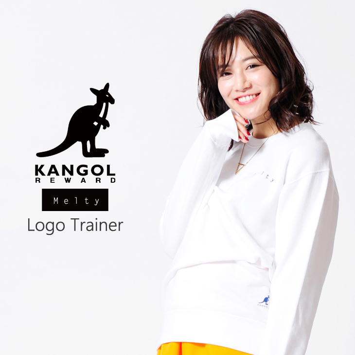 【完全受注生産】  Melty×KANGOL REWARD インフルエンサーコラボトレーナー