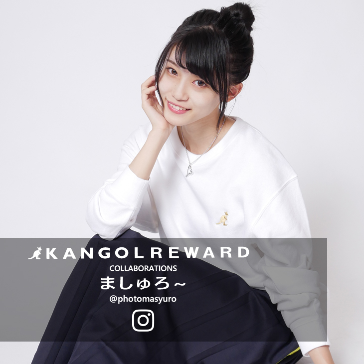【完全受注生産】 ましゅろ〜×KANGOL REWARD インフルエンサーコラボ  トレーナー
