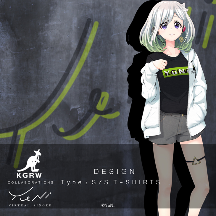 【完全受注生産】 YuNi×KANGOL REWARD コラボ 半袖Tシャツ