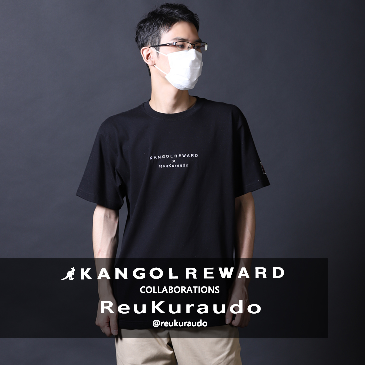 【完全受注生産】  レウクラウド×KANGOL REWARD コラボ半袖Tシャツ