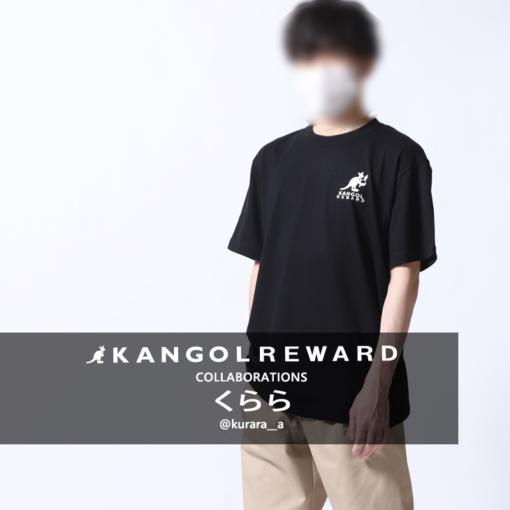 【完全受注生産】 くらら×KANGOL REWARD コラボ半袖Tシャツ