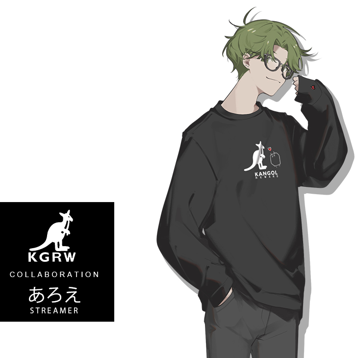 【完全受注生産】あろえ×KANGOL REWARD  コラボ長袖Tシャツ