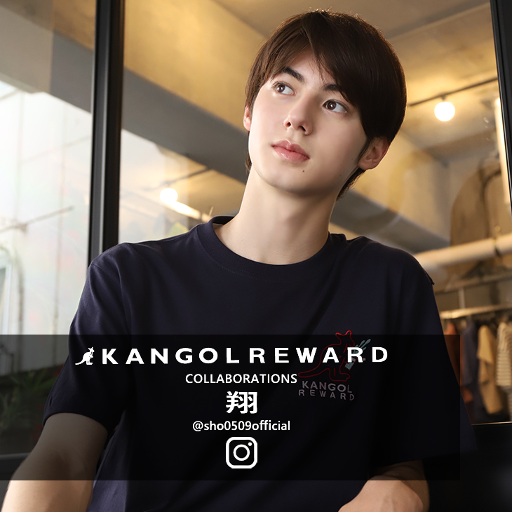 【完全受注生産】翔 × KANGOL REWARDコラボ　半袖Tシャツ