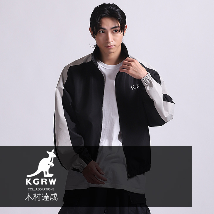 【完全受注生産】 木村達成×KANGOL REWARD コラボ企画！ナイロンジャケット