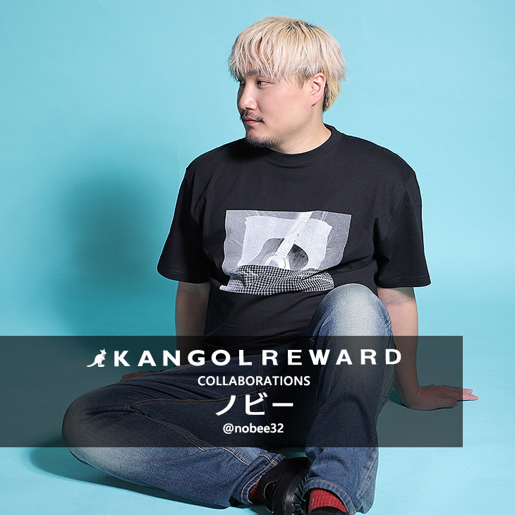 【完全受注生産】ノビー×KANGOL REWARD コラボ！半袖Tシャツ