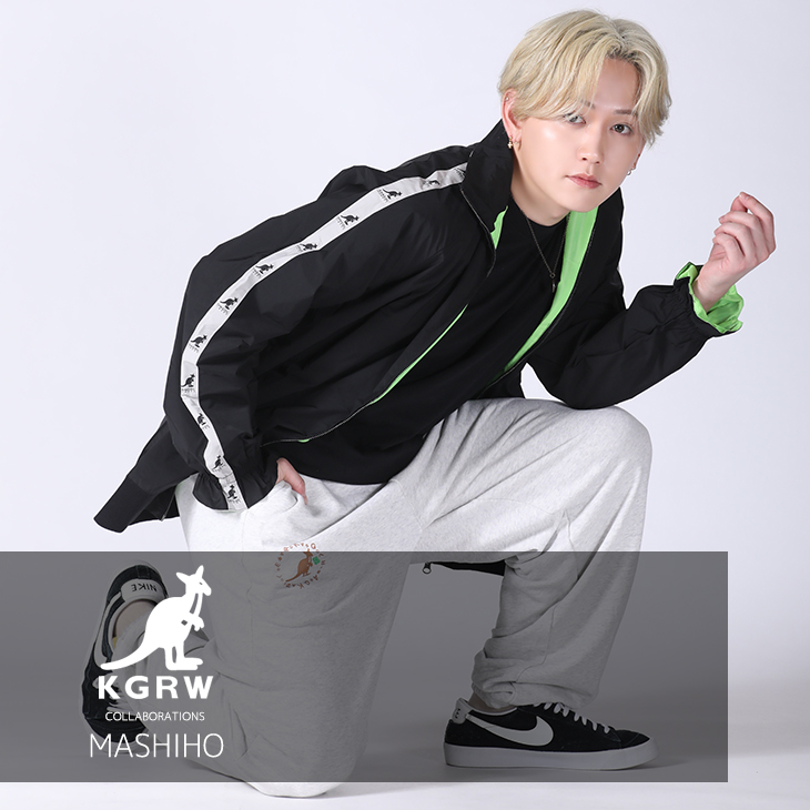 【完全受注生産】MASHIHO×KANGOL REWARD コラボ企画！スウェットパンツ