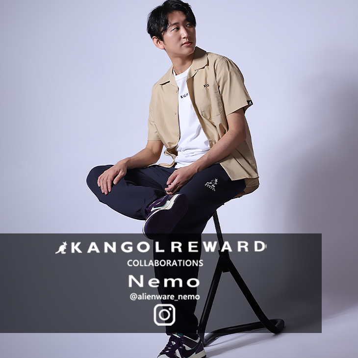【完全受注生産】Nemo×KANGOL REWARDコラボ企画！スウェットパンツ